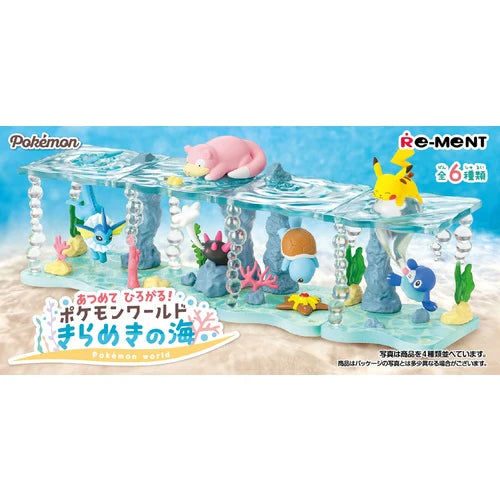 Re-Ment Pokemon World Sparkling Sea Blind Box