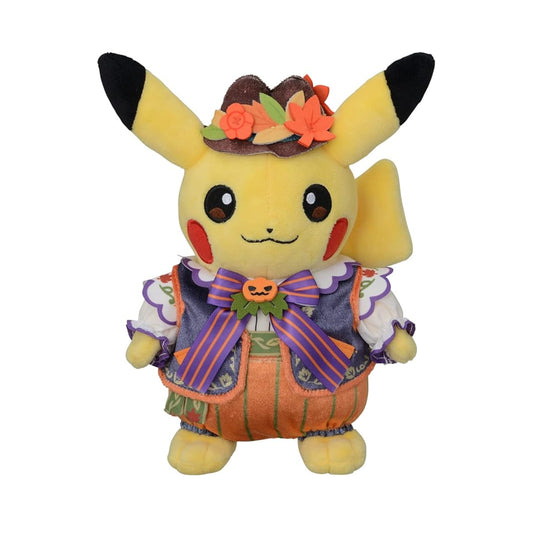 Pokemon Center Original Plush Halloween Harvest Festival Pikachu