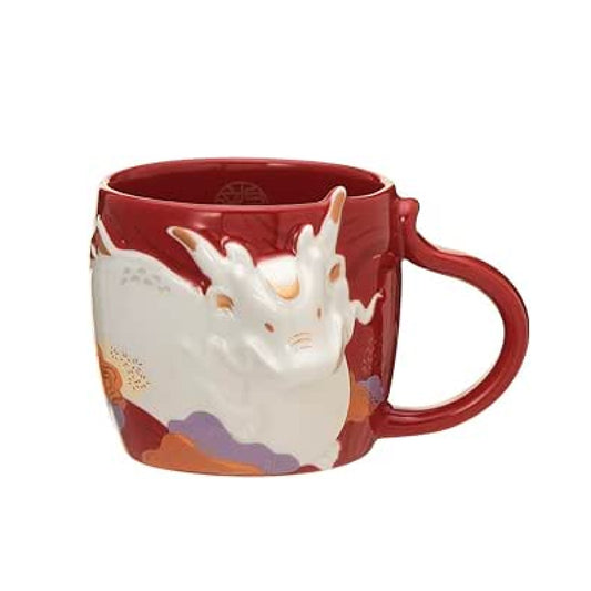 Starbucks New Year Mug Dragon Mug 2024 Zodiac Dragon Mug 12.8 fl oz (355 ml)