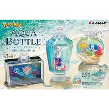 Pokemon AQUA BOTTLE collection 2 Memories of the Glittering Seaside Blind Box