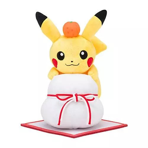 Pokemon Center Original Plush Pikachu Kagami Mochi